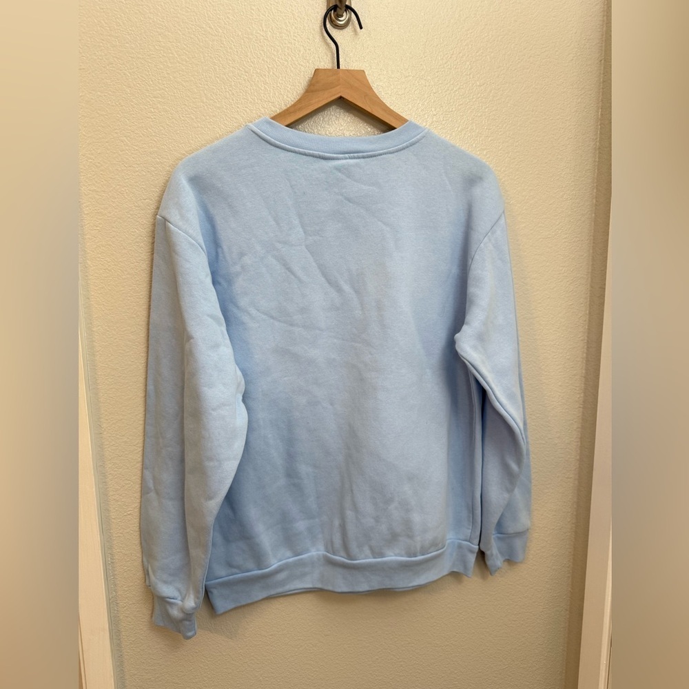 Disney Stitch Women’s Blue Hawaii Ohana Sweatshirt XL - Picture 5 of 8